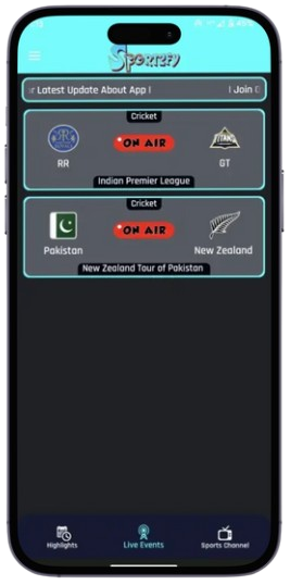 Live Streaming Of Matches